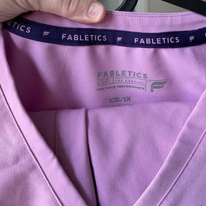 Womens Fabletics Scrub Set